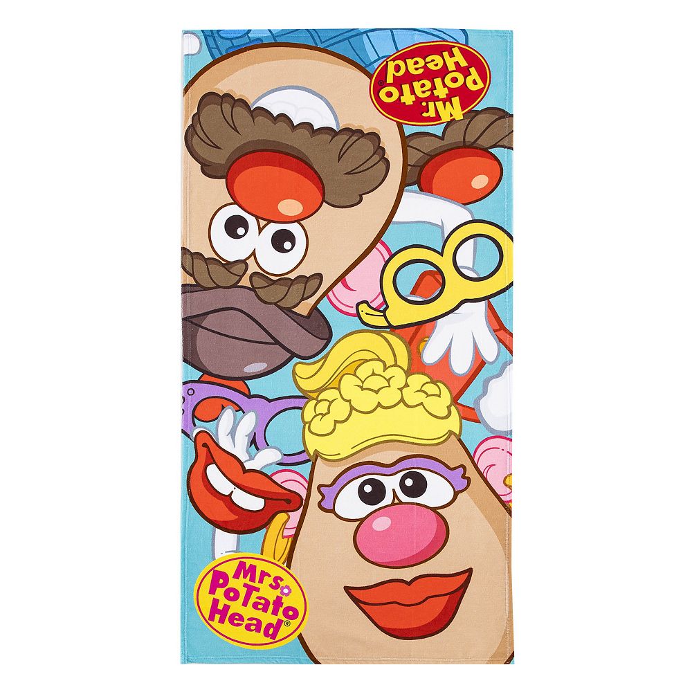 

Детское пляжное полотенце Mr. Potato Head Mr. & Mrs. Licensed Character, синий