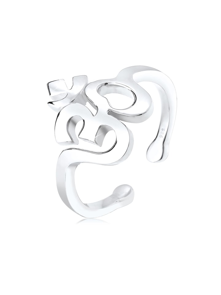 

Elli Кольцо из серебра 925 пробы с изображением символа «Ом» в серебре