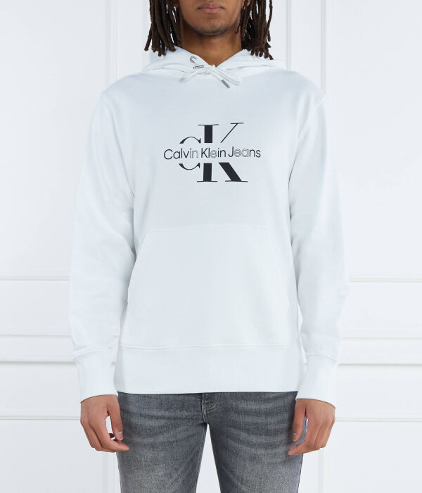 

Толстовка мужская Calvin Klein Jeans с логотипом, белый