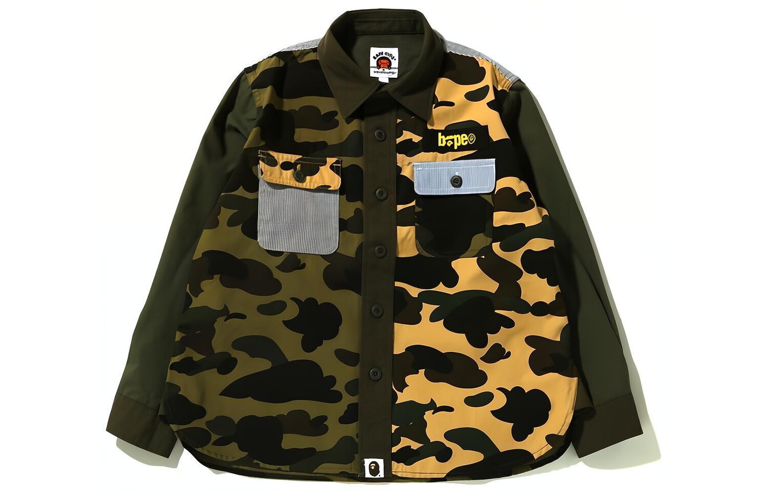 

Детская рубашка A Bathing Ape, зеленый