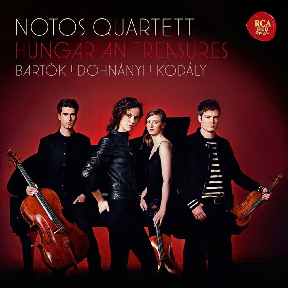 

Диск CD Hungarian Treasures - Notos Quartett