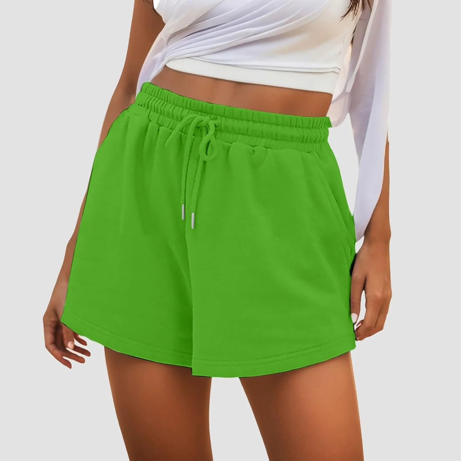 Шорты Active high-waisted, Green — фото 2