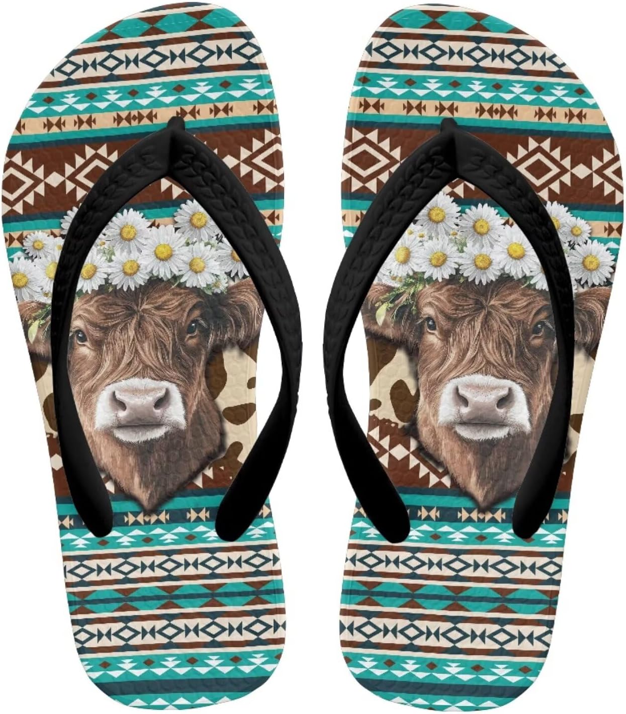 

Детские сандалии с милыми животными, летние босоножки с нескользящей подошвой, для бассейна, дышащие, для душа, спортивные шлепанцы Chririnla, Highland Cattle