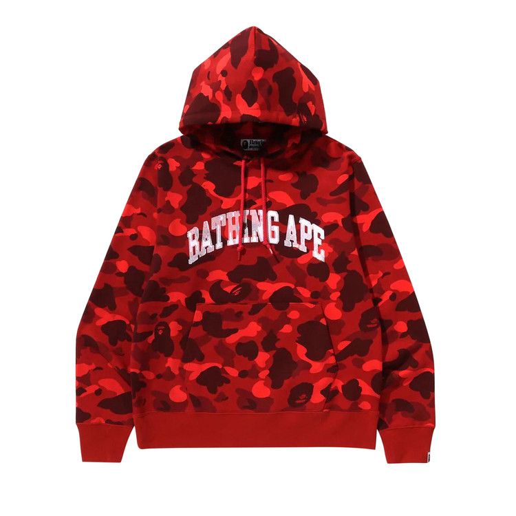 

Худи BAPE Color Camo Pullover Hoodie, Red