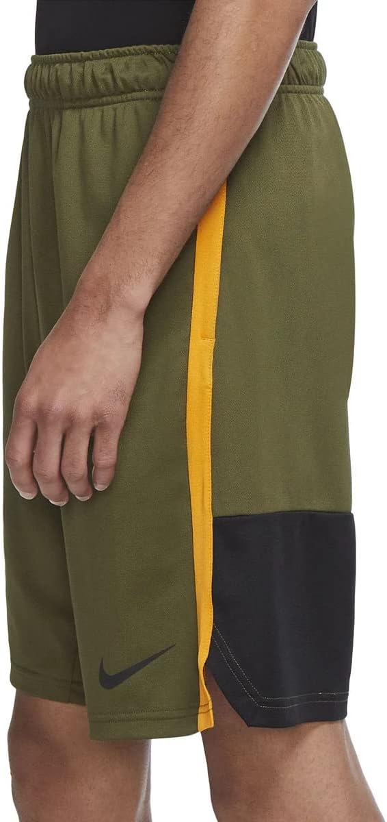 

Мужские тренировочные шорты Nike Dri-FIT Knit Hybrid 9 дюймов, Rough Green