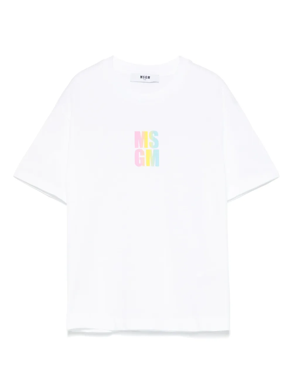 

Футболка с логотипом MSGM Kids, белый