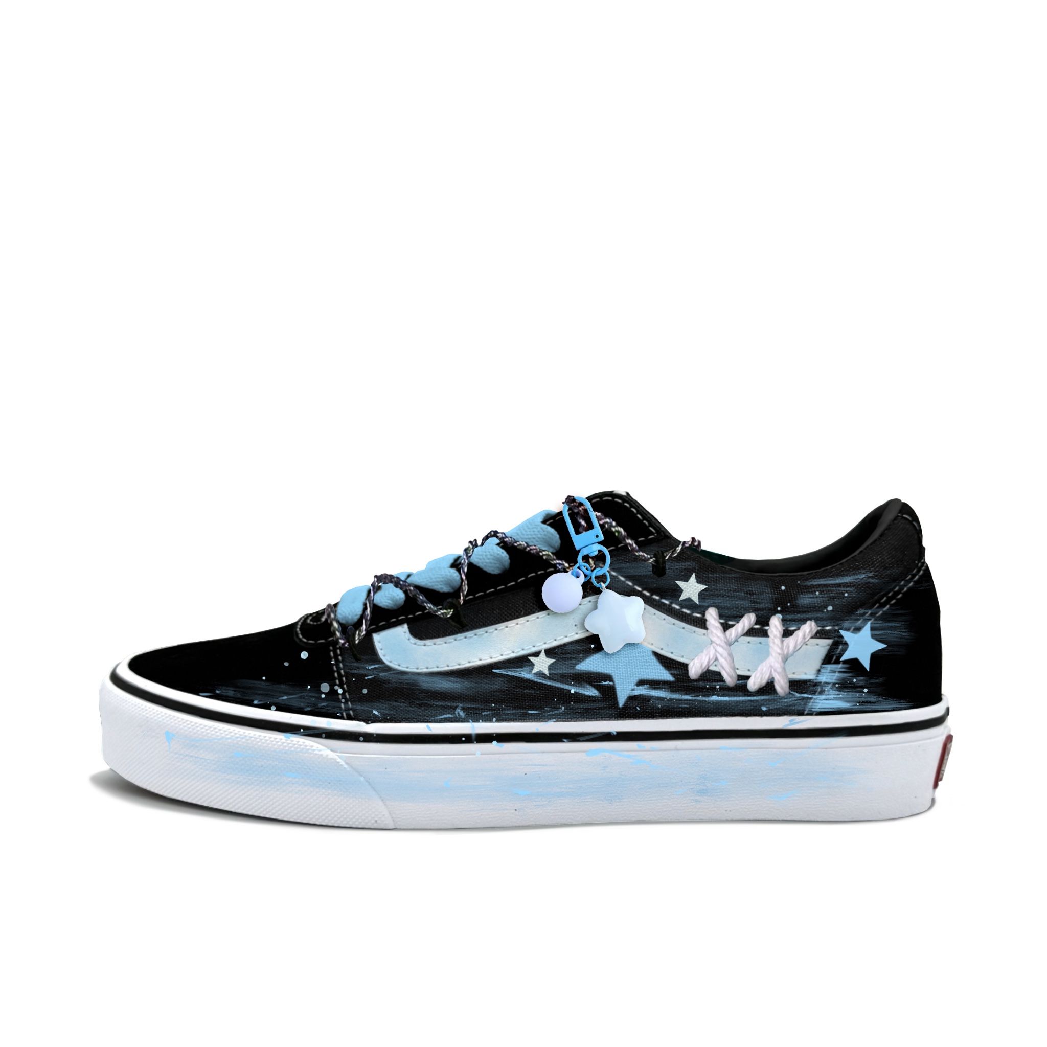

Vans Мужские синие скейтерские кроссовки Ward Abrasion Resistant Low top
