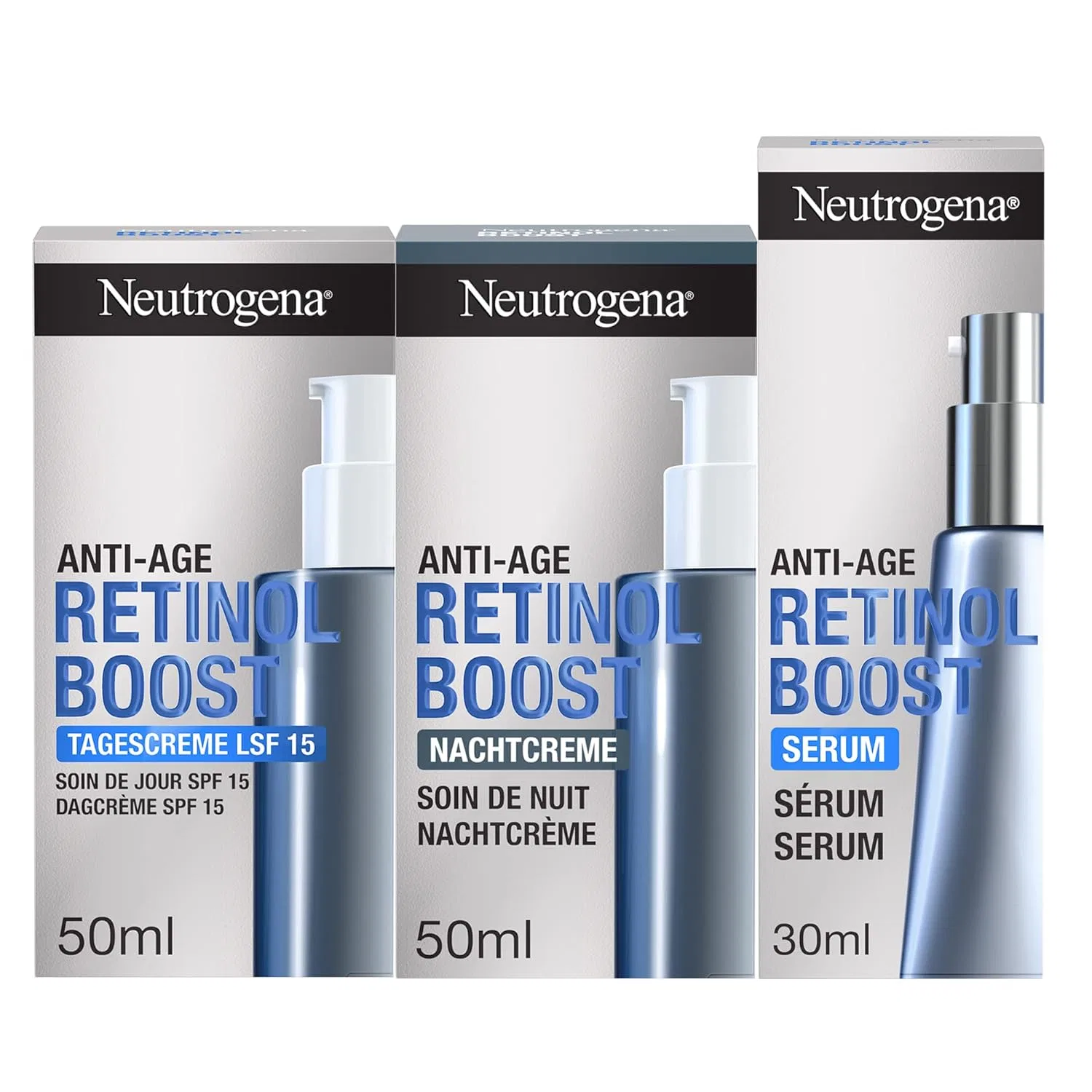 Набор для ухода за лицом «Retinol Boost» от Neutrogena Neutrogena