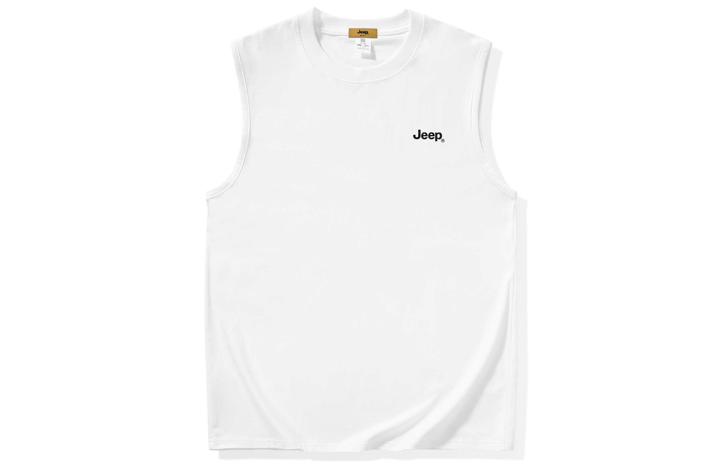 

Майка унисекс Jeep, Raw White