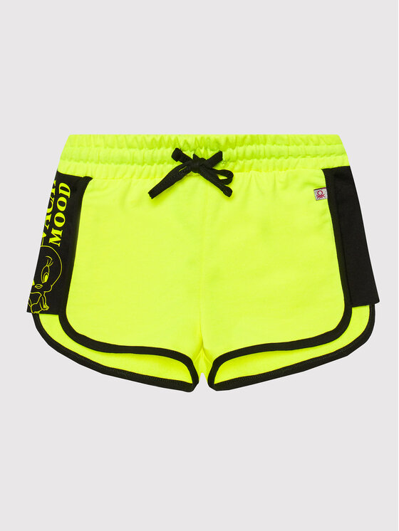 

Спортивные шорты regular fit Looney Tunes 3BT0C900T United Colors Of Benetton, зеленый