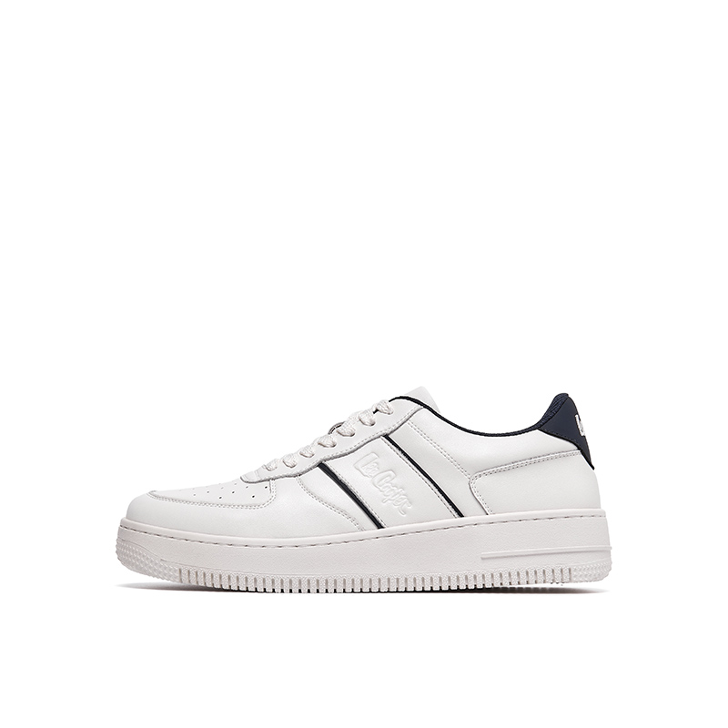 

Lee Cooper Антискользящие износостойкие низкие скейтерские кеды мужские бежево-голубые, цвет Beige Blue