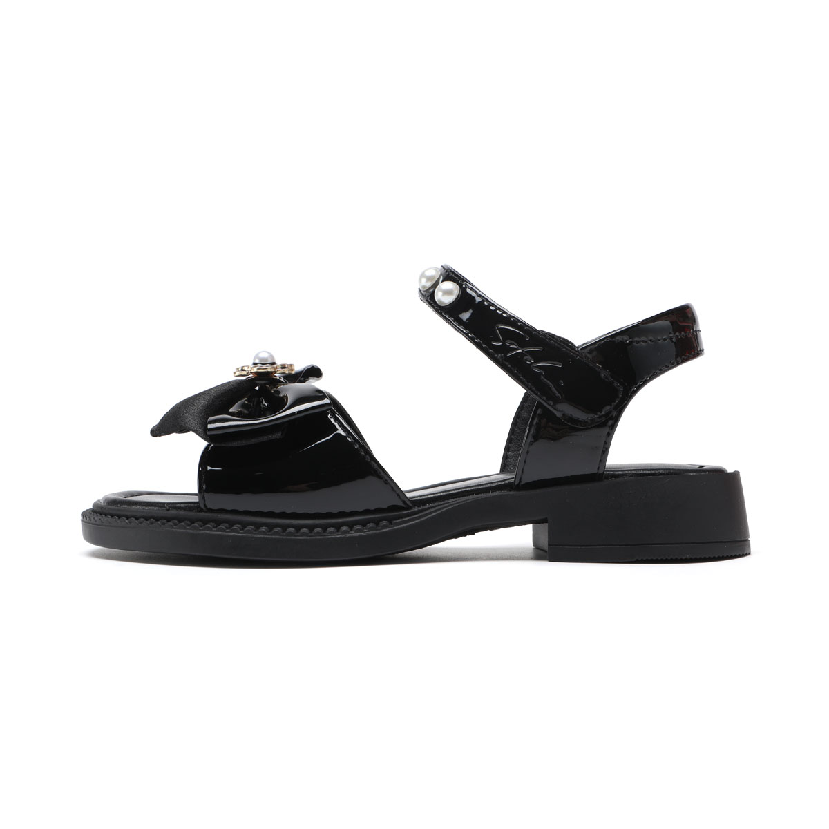 

Дышащие детские сандалии для детей Satchi, черный