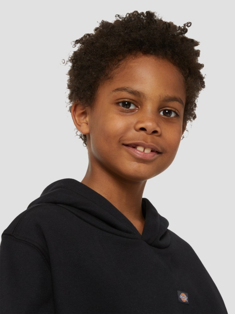 Толстовка Dickies Oakport Kids Hoodie, knit black — фото 4