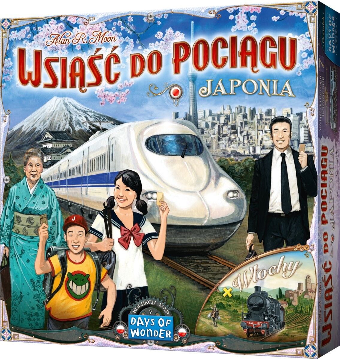

Ride the Train: дополнение к сборнику карт 7 — Япония и Италия, Rebel