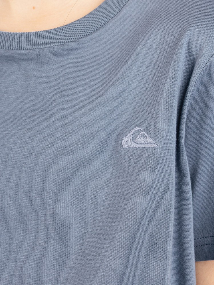 Футболка Quiksilver Basic Kids T-Shirt, china blue — фото 4