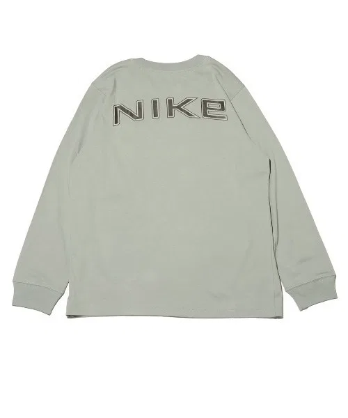 Женская футболка NIKE Phoenix с длинным рукавом зелёная — фото 3