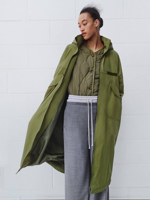 

Куртка-парка amanda 2 в 1 HUSH, цвет Olive Green