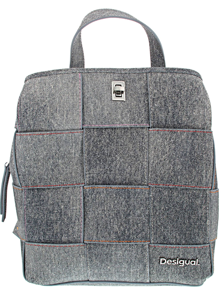 

Desigual Мини-рюкзак Yoko из искусственной джинсовой ткани Sumy, серый