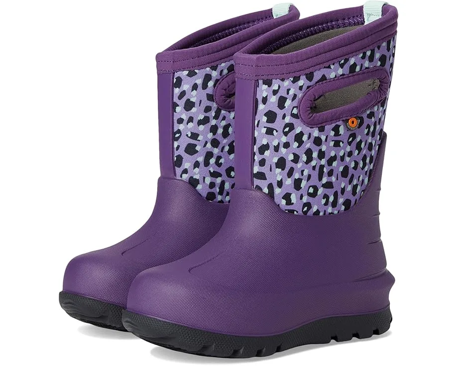 Ботинки Bogs Kids Neo - Classic Joyful Jungle (Toddler/Little Kid/Big Kid), Purple Multi