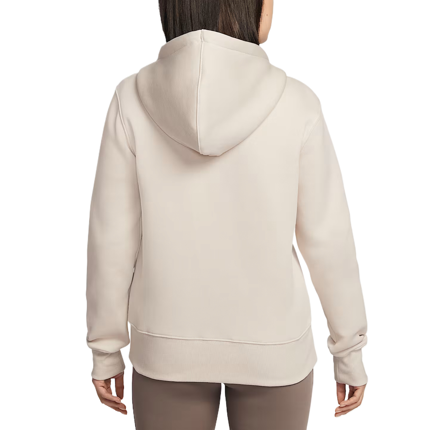 Спортивный свитшот Phoenix Fleece для женщин Nike, светло earth коричневый/sail белый — фото 3