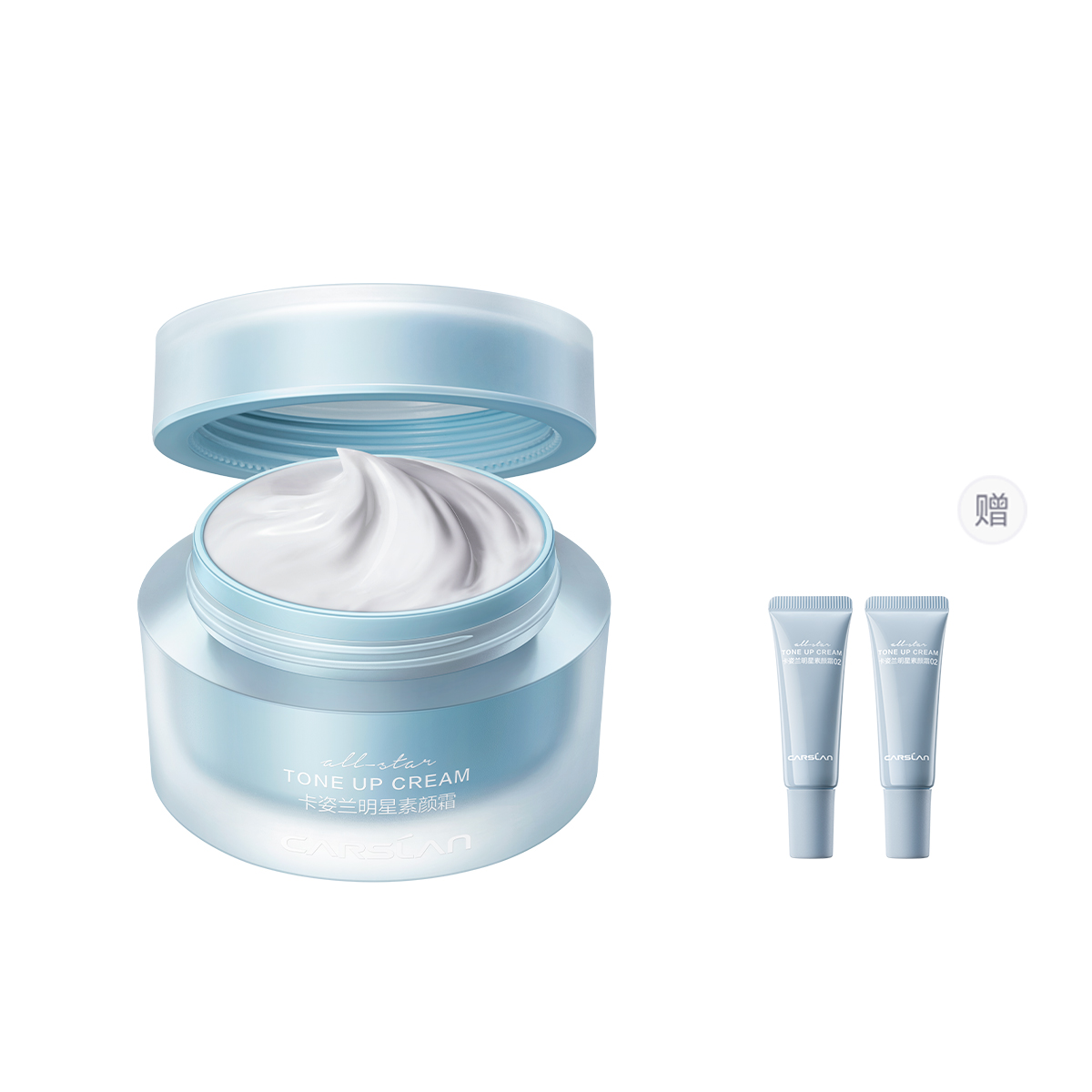 

Крем для увлажнения и маскировки без макияжа с эффектом сияния 50г Carslan