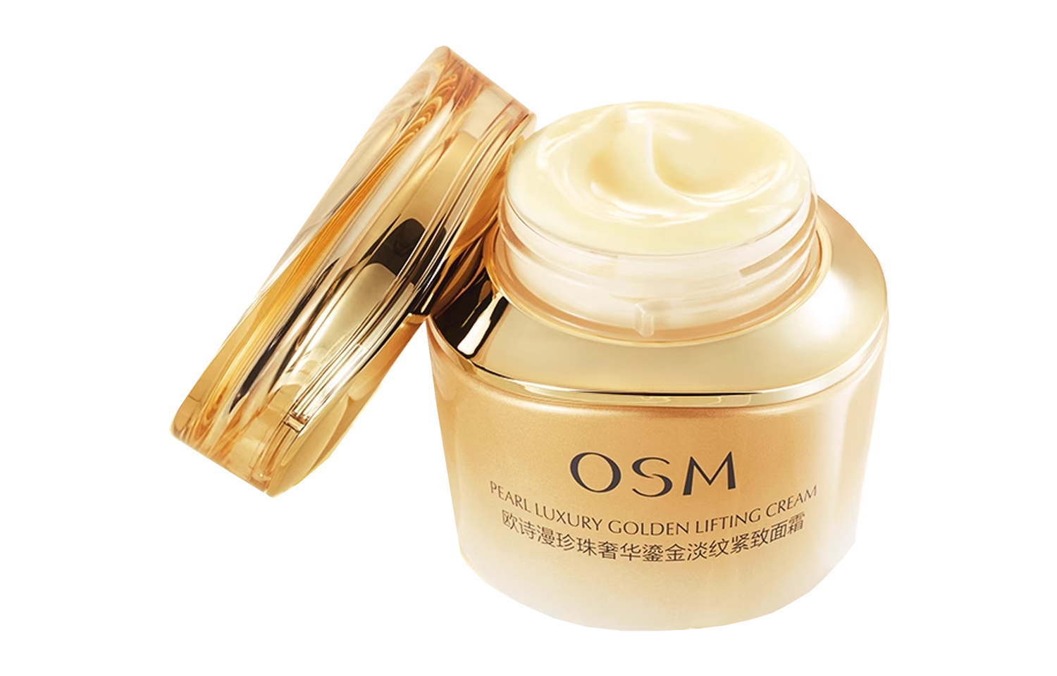 Крем для лица OSM — Pearl Luxury Style Gilded антивозрастной увлажняющий восстанавливающий, 50 г — фото 2