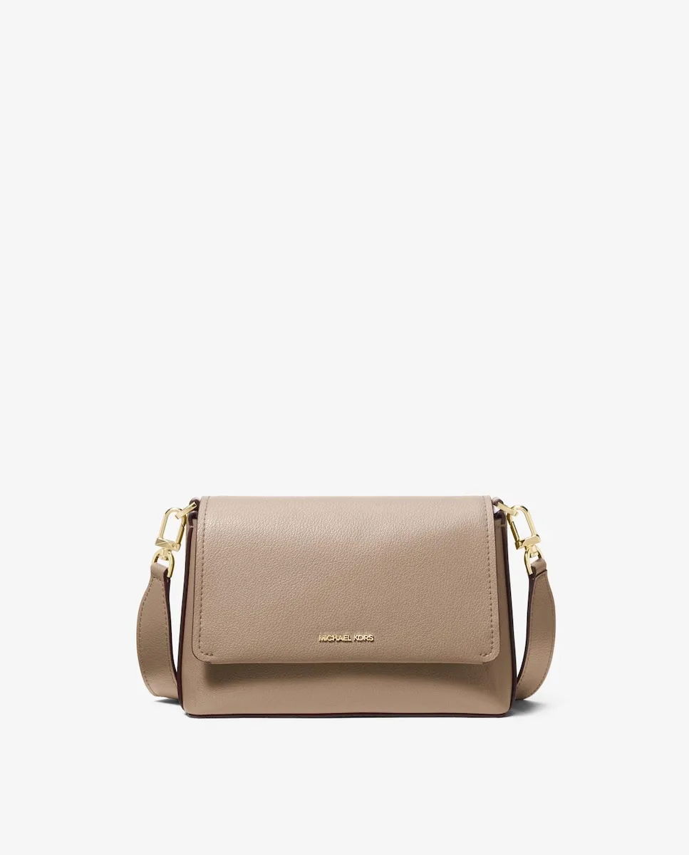 

Женская сумка-бандо Nessa маленькая из кожи Michael Michael Kors, бежевый