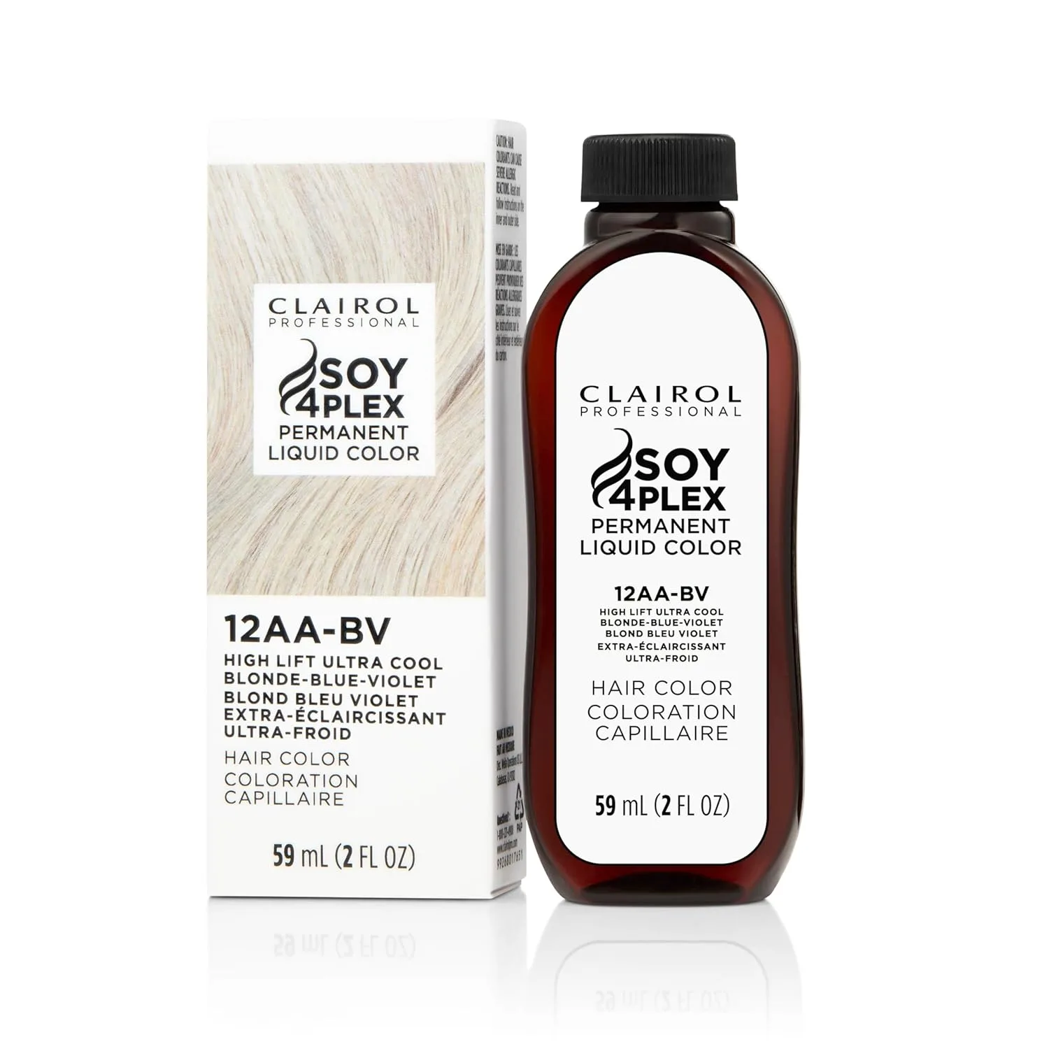Стойкий цвет волос Clairol Professional Liquicolor для очень светлого блонда/ультратонда с полным закрашиванием седины | Упаковка может отличаться, 12aa-bv High Cool Blonde
