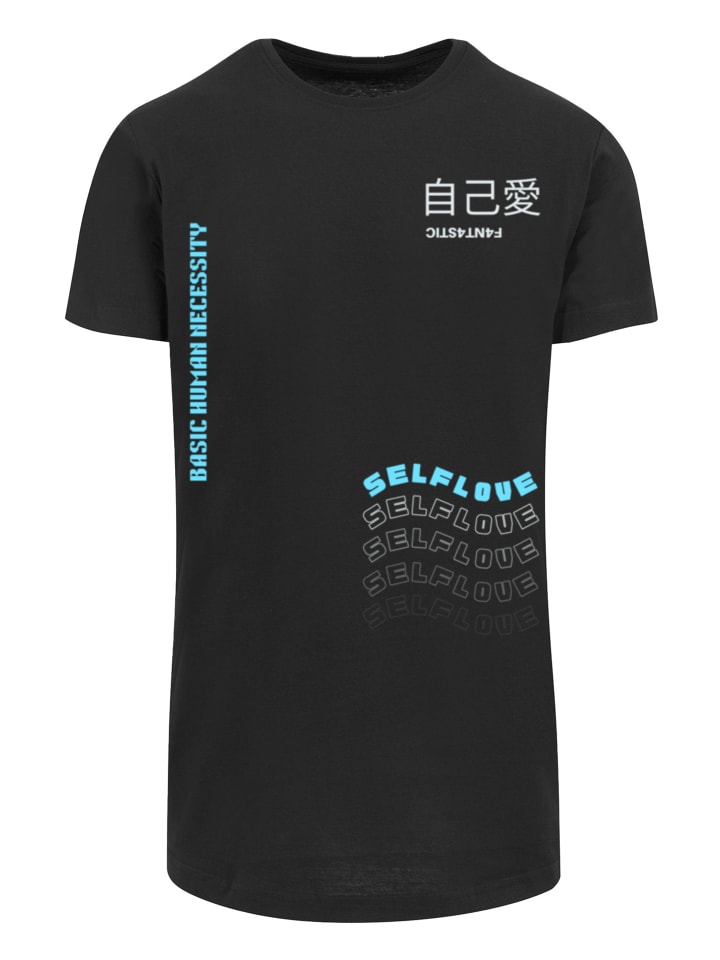 

Длинная футболка Self Love LONG TEE черного цвета F4NT4STIC, Черный, Длинная футболка Self Love LONG TEE черного цвета F4NT4STIC