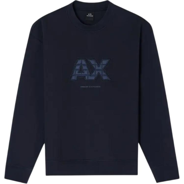 

Свитшот AE мужской ARMANI EXCHANGE, черный