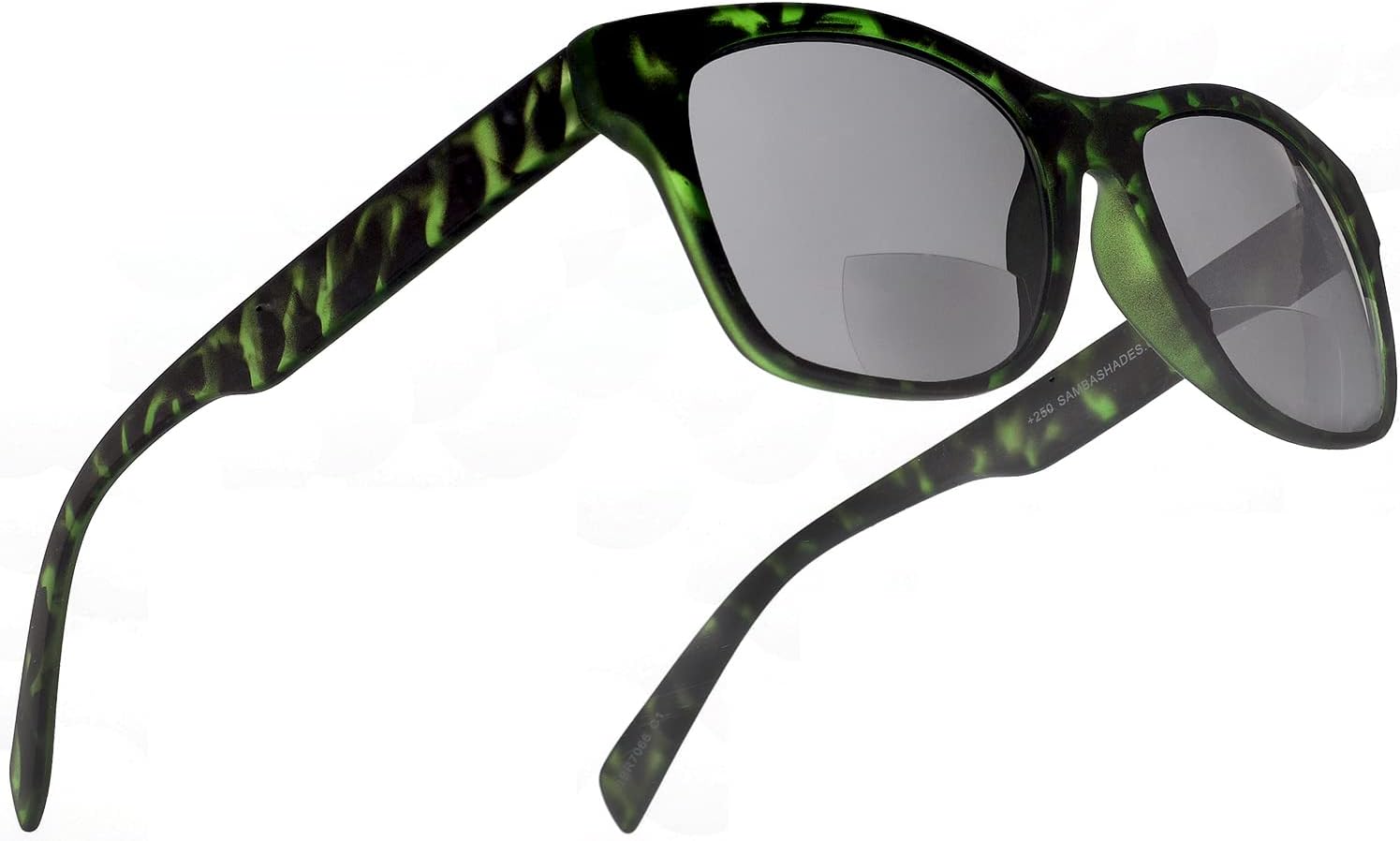 

Солнцезащитные очки SAMBA SHADES с бифокальными линзами и встроенными линзами для чтения, для мужчин и женщин, классическая черепаховая оправа, летние солнцезащитные очки, Green