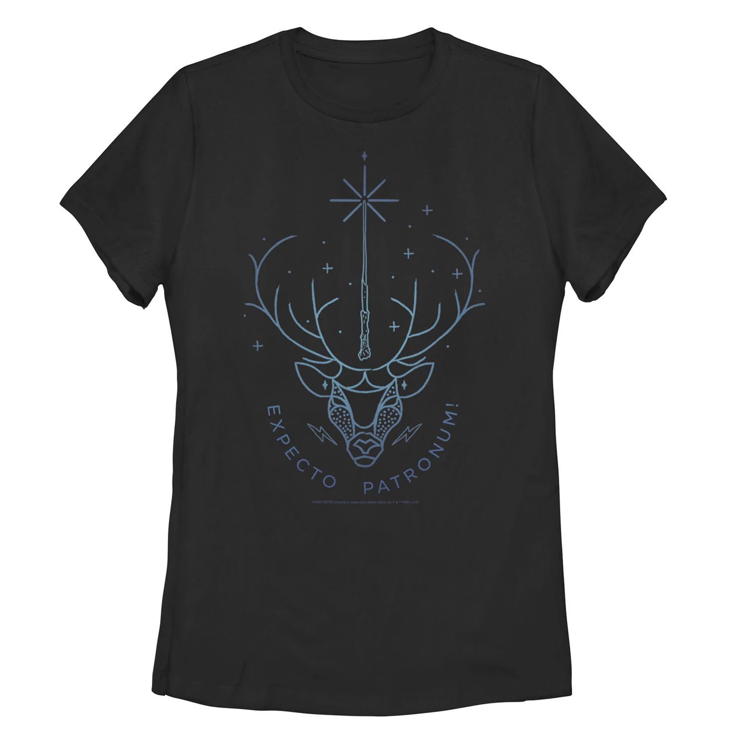 

Футболка с рисунком Гарри Поттера Patronus Stag Head для юниоров Licensed Character