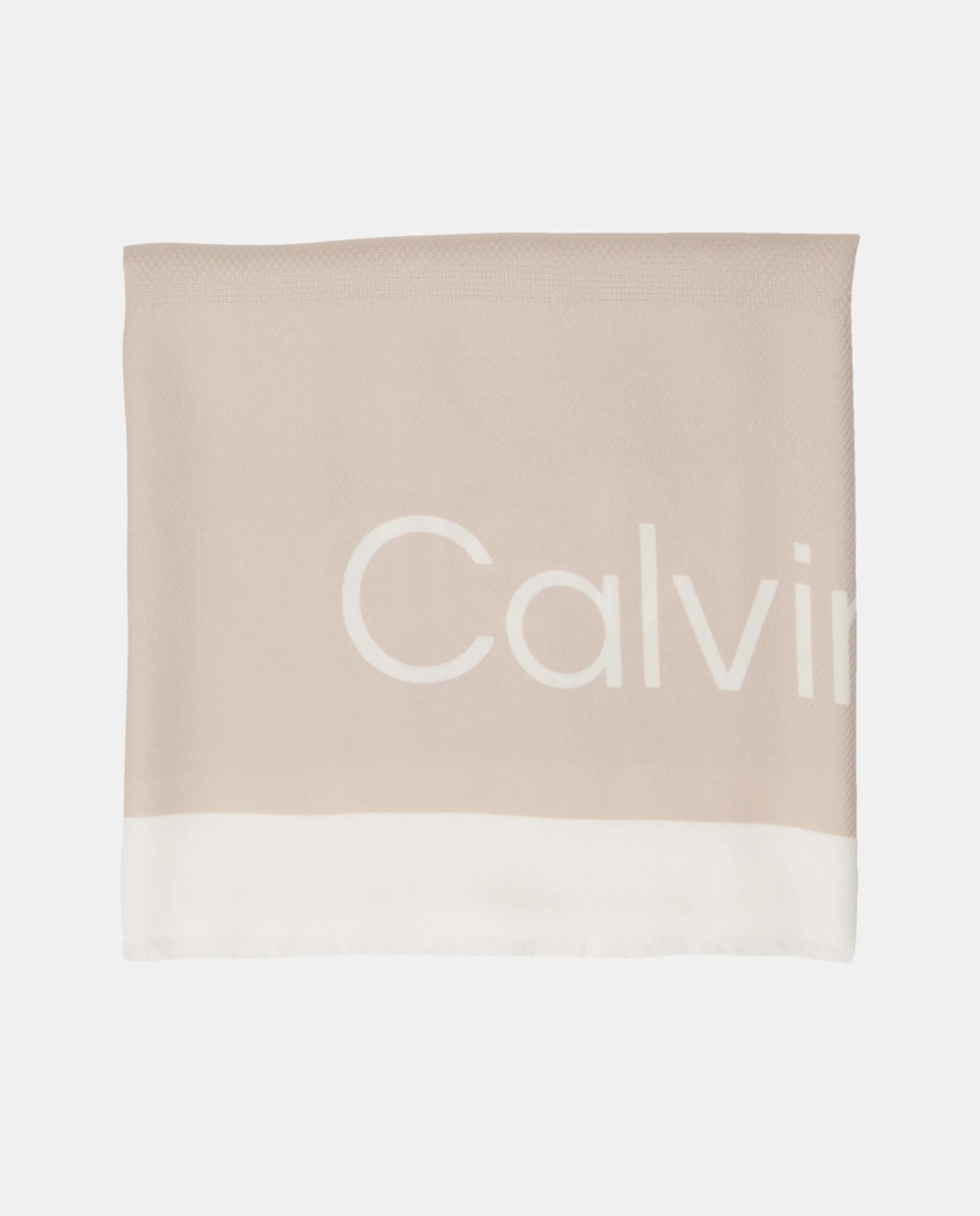 

Платок 120x118 Calvin Klein, бежевый