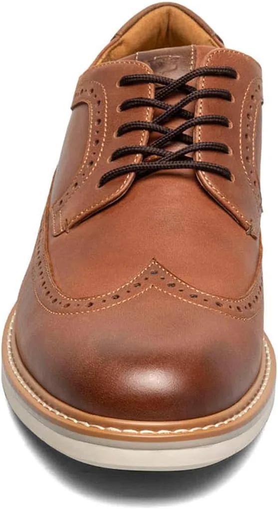 Мужские туфли Florsheim Norwalk Wingtip Oxford Oxford, коньячный — фото 4