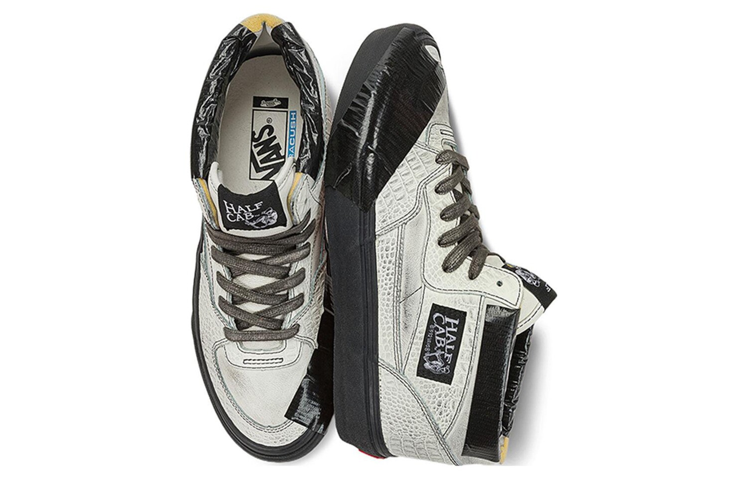 Обувь для скейтбординга Vans Half Cab унисекс, White — фото 3