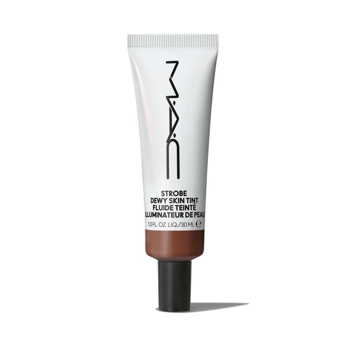

Тональный крем для лица strobe dewy skin tint Mac, rich 3, объем 30 мл