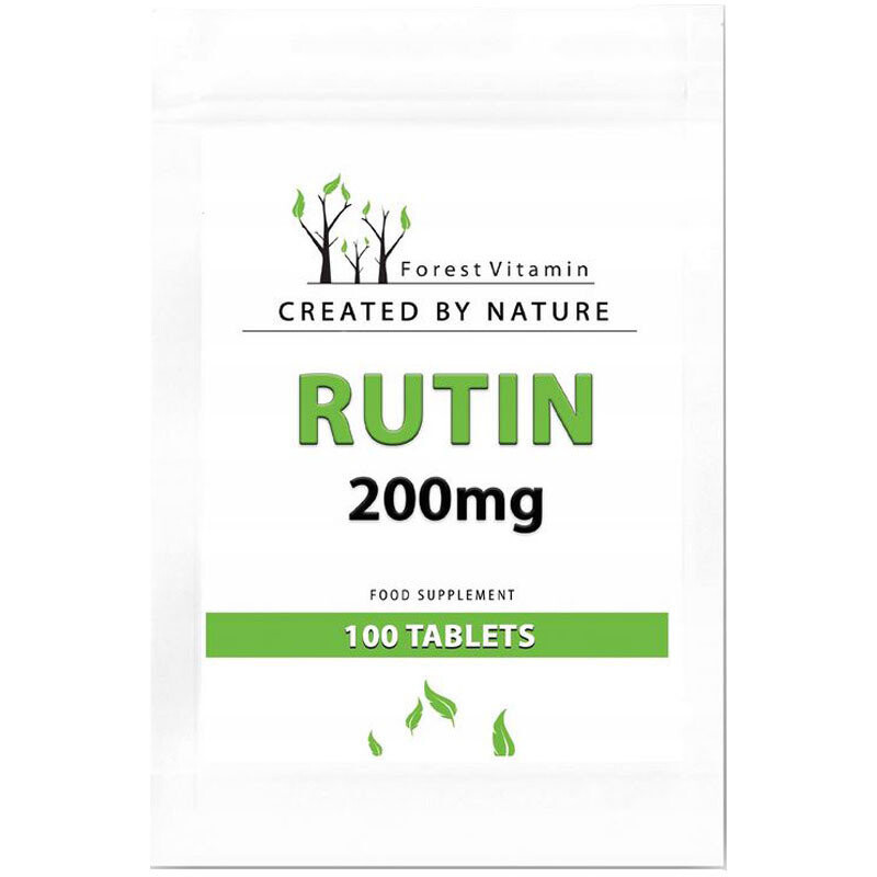 

Лесной витамин, Рутин 200мг, БАД, 100 таб Forest Vitamin