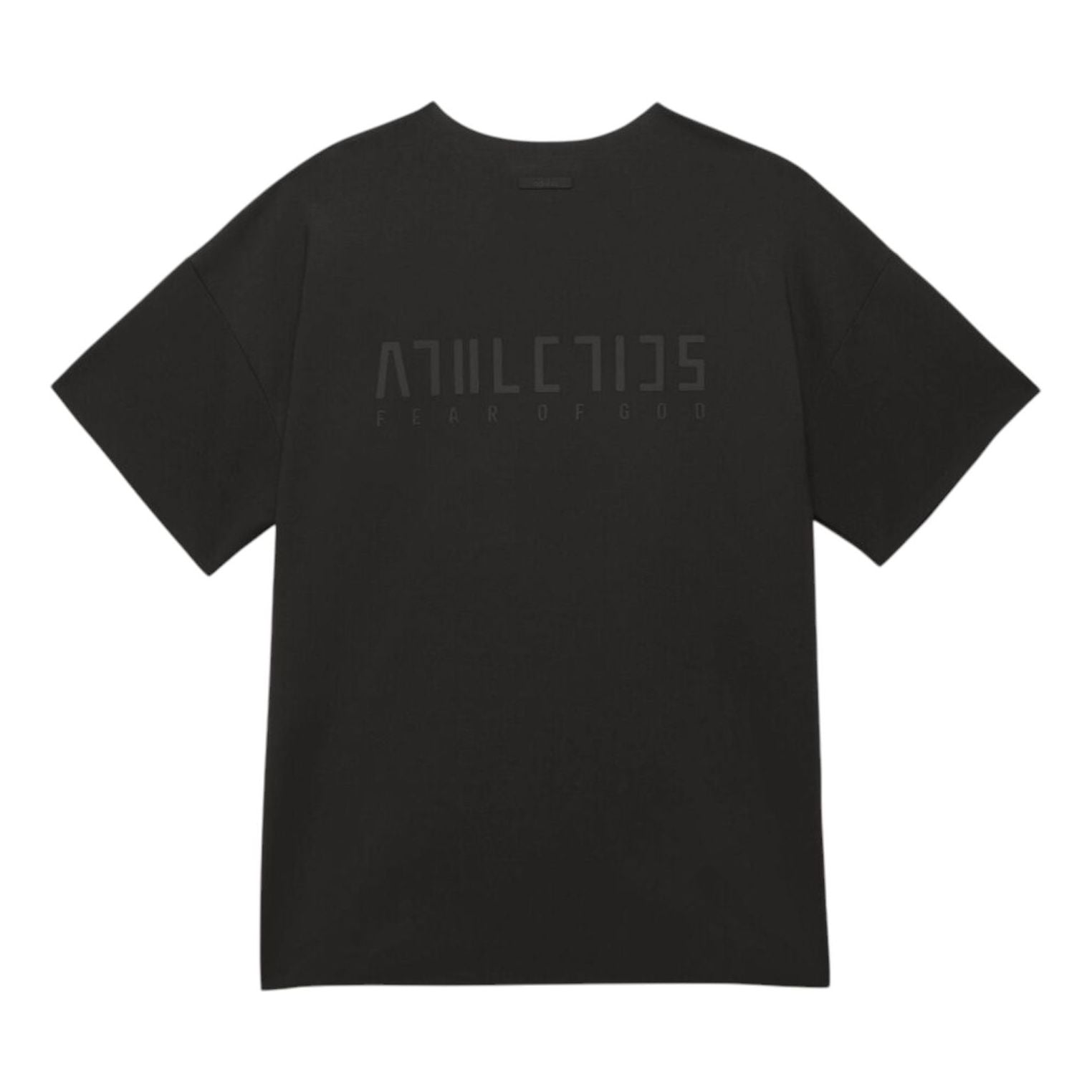 Футболка adidas x FEAR OF GOD ATHLETICS Oversized T-Shirt 'Jet Black' — фото 2