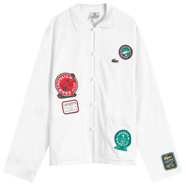 

Футболка с заплаткой X-clot Lacoste, белый