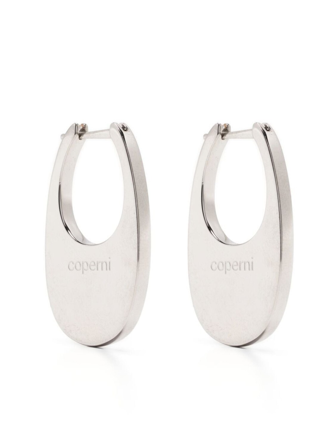 

Серьги Medium Swipe с логотипом Coperni, серебряный