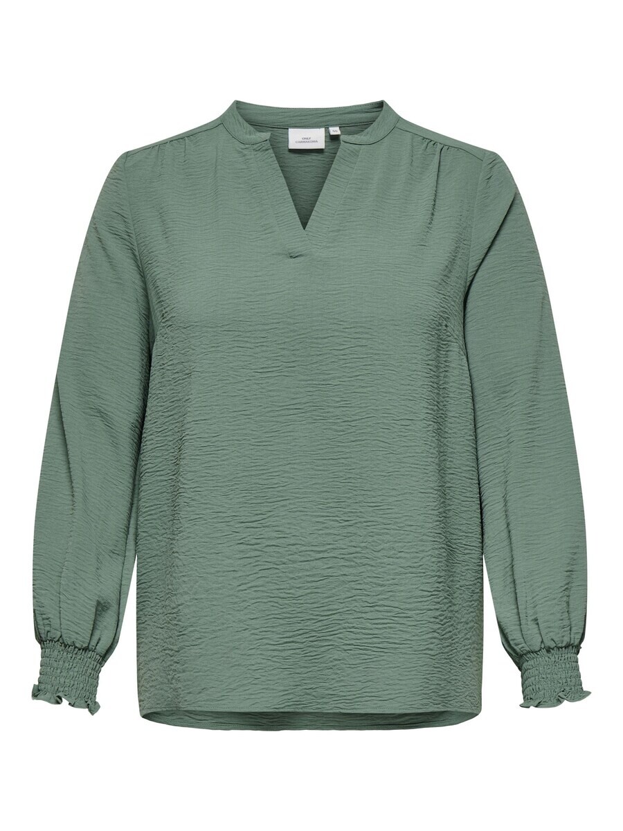 

Блузка ONLY Carmakoma Blouse CARMETTA, цвет jade