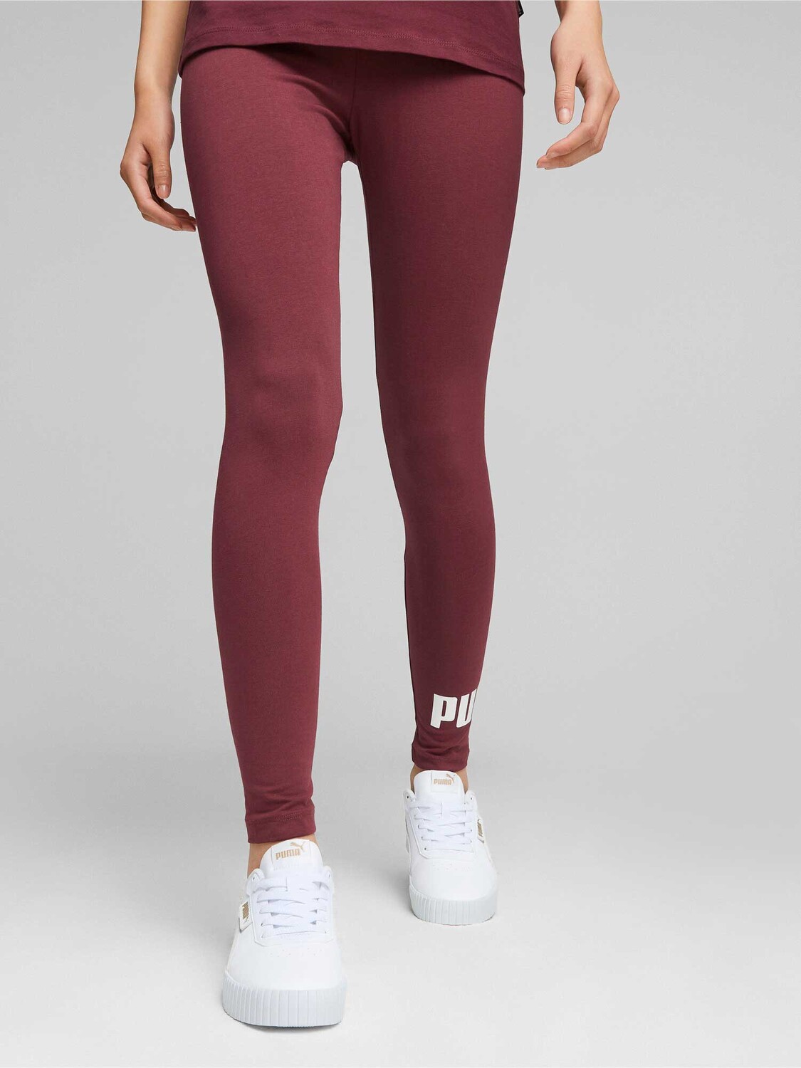

Тайтсы Puma ESS Logo (S), красный