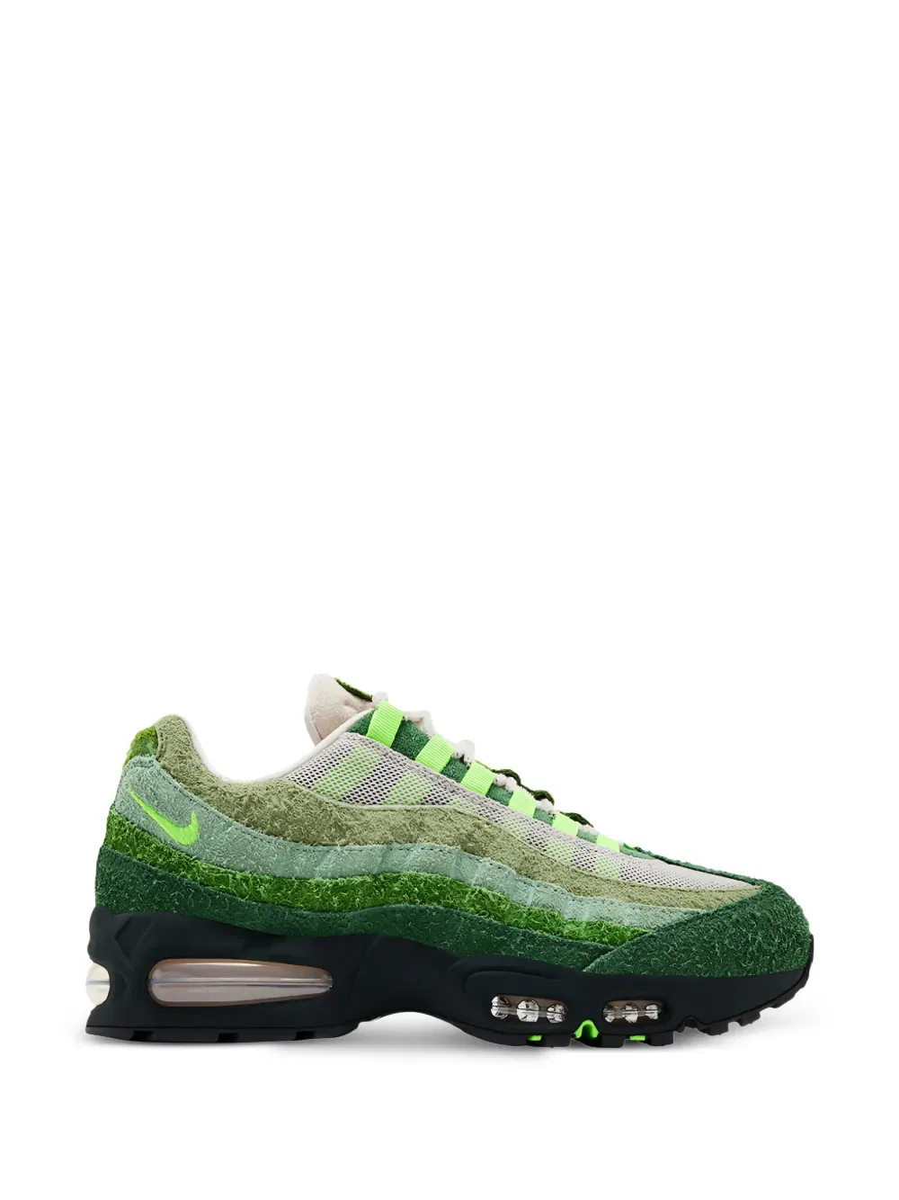 Кроссовки X Division Street Air Max 95 Nike, зеленый