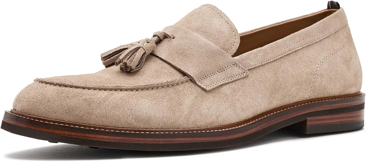 Лоферы Brooks Brothers, Medium Beige Leather Suede