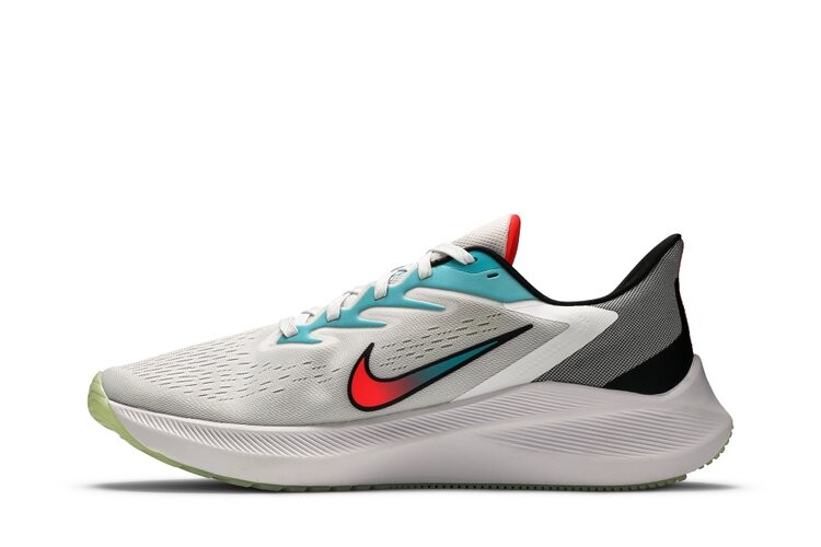 Кроссовки Nike Air Zoom Winflo 7, белый — фото 3