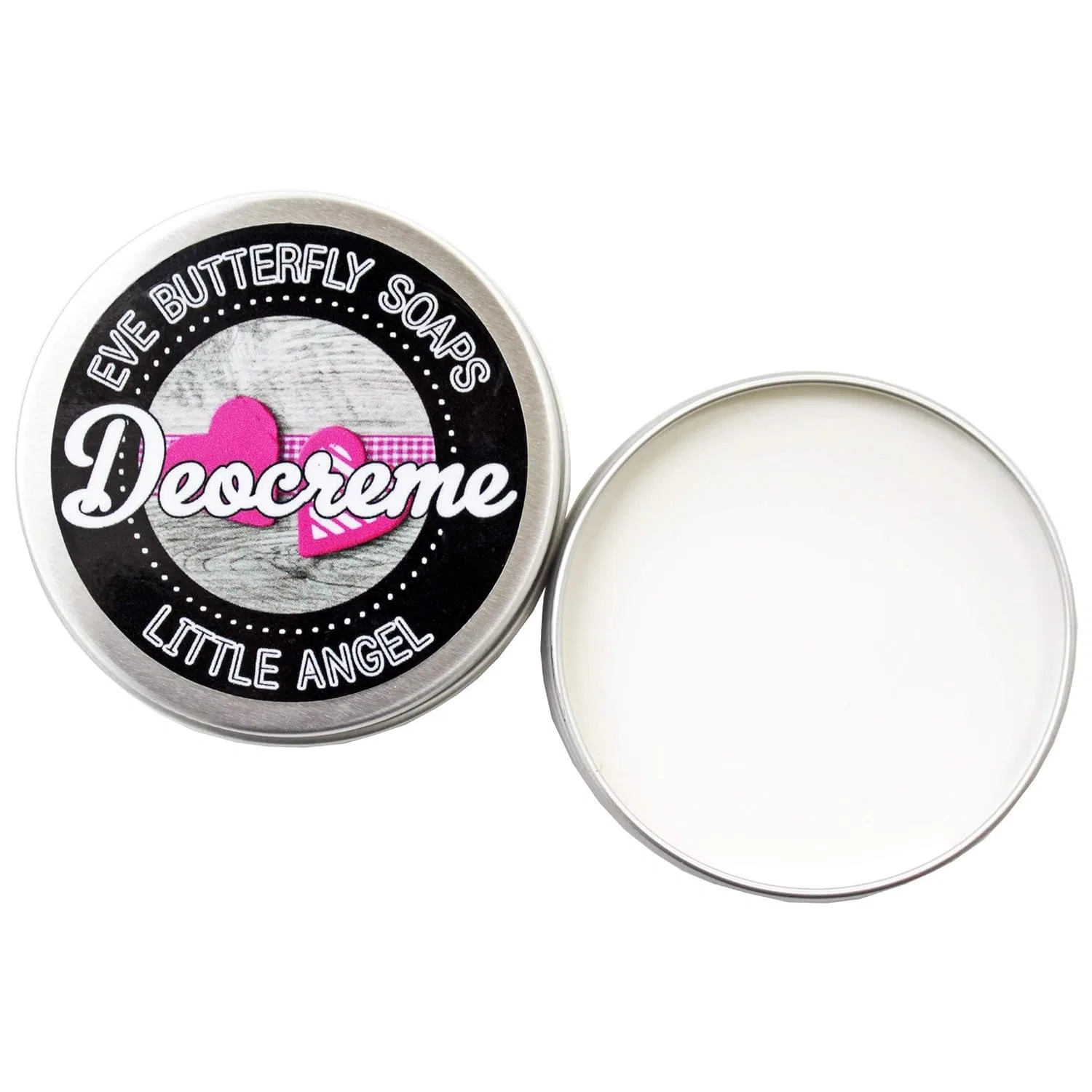 Дезодорант-крем Little Angel, 85 г, без алюминия, с ароматом детской присыпки Evebutterflysoaps