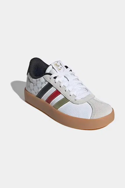 Кроссовки детские VL COURT 3.0 Adidas, белый — фото 2