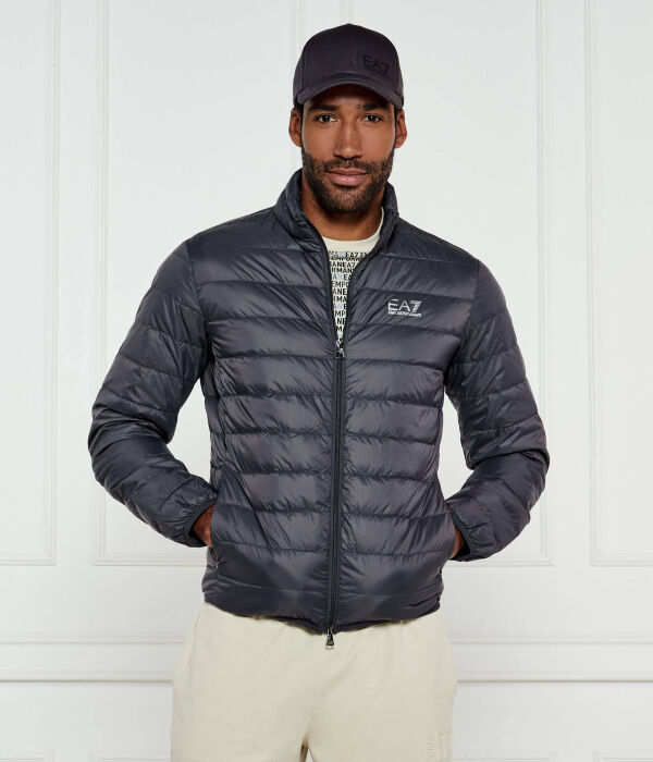 

Пуховик Regular fit Ea7, серый
