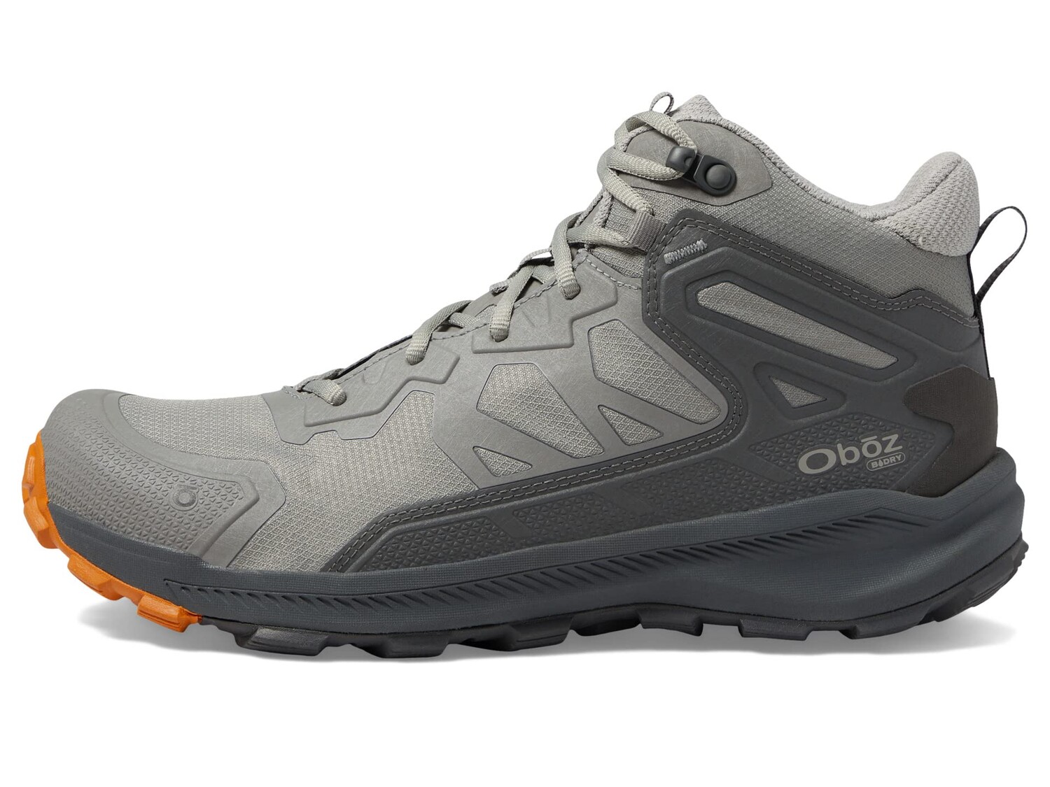 

Треккинговые кроссовки Oboz Katabatic Mid B-Dry, серый