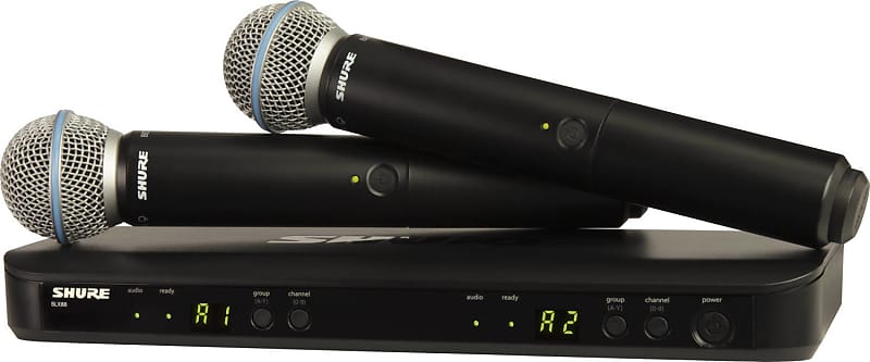 

Микрофон Shure BLX288/B58-H11